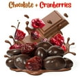 thumbnail image 3 of Dark Chocolate Covered Cranberries by Its Delish, 10 lbs Bulk Bag  Gourmet Dark Chocolate Cranberries, Healthy Snacks Chocolate Fruit, USA Made, Vegan, Kosher, 3 of 7