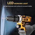 thumbnail image 2 of Fotrix 21V cordless impact drill (2.0Ah battery *1 with Tool box ) Powerful Motor for Drilling & Driving, 25+1 Torque Settings, 3-in-1 Versatile Working Modes, 2-Speed Control & Ergonomic Design, 2 of 6