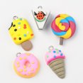 thumbnail image 2 of 5 Unids Lindo Polímero Ail Del Colgantes Joyería DIY Lvero Sunnimix Colgante de los encantos de arcilla polimérica, 2 of 8