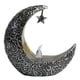 thumbnail image 4 of Vela LED Luna Ramadán Linterna Eid Mubarak Linterna Dormitorio Decoración del Hogar (Plata), 4 of 8