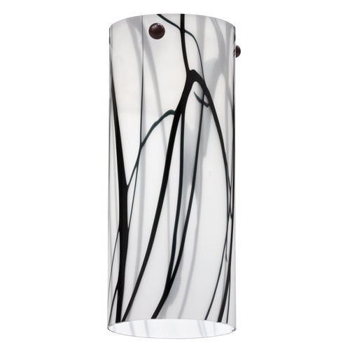 Lithonia Lighting 3.38'' Glass Drum Pendant Shade