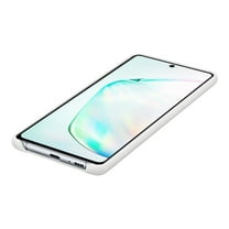 Samsung Silicone Cover EF-PG770 - Back cover for cell phone - silicone - white - for Galaxy S10 Lite