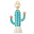 thumbnail image 1 of Mujeres Niñas Tejiendo Cactus Borla Llavero Bolsa Llavero Titular Monedero Monedero Colgante Decoraciones, 1 of 5