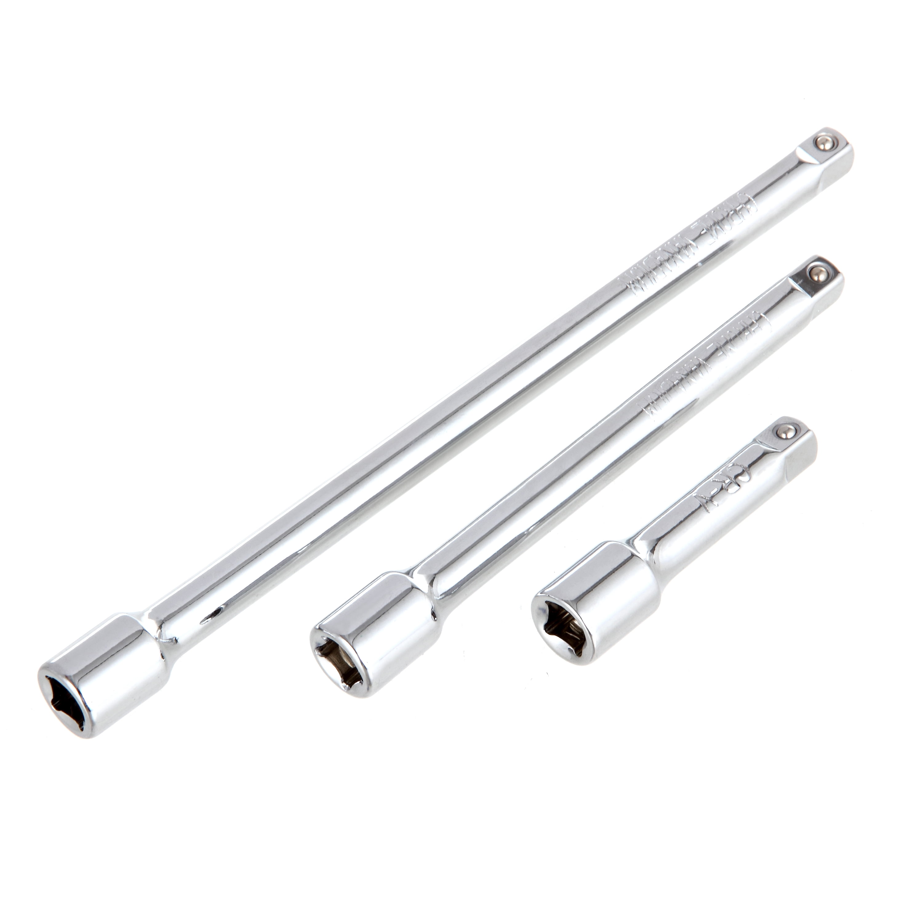 Hyper Tough 3 Piece 1/4 inch Drive Extension Bar Set UC88491A