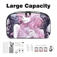 thumbnail image 3 of Skeleton Waterproof Oxford Cloth Hard Drive Case with Charger Pouch, PC Case, Small Travel Electronic Organizer, and Cord Organizer Travel - 5.9x9.44x3.14 in, 3 of 6