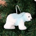 thumbnail image 5 of Mouliraty Christmas Decorations White Bear Pendant Christmas Tree Decorations Christmas Bear Doll Ornaments, 5 of 6
