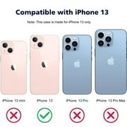 iPhone 13 Case Shockproof Protective Thin Clear Case for iPhone 13 Cover Soft TPU Case, 6.1 inch