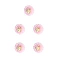 thumbnail image 2 of Electronicheart Paper Flowers Decorations for Wall Handmade Handicraft DIY Embellishment Convenient Artificial Wedding Blossoms Light Pink 25cm 5Set, 2 of 6
