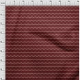 thumbnail image 4 of oneOone Cotton Silk Maroon Fabric Chevron Sewing Craft Projects Fabric Prints By Yard 42 Inch Wide, 4 of 5