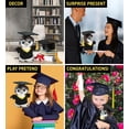 thumbnail image 3 of DolliBu Grey Penguin Graduation Plush Toy - Super Soft Penguin Graduation Stuffed Animal Dress Up with Gown and Cap with Tassel Outfit - Reward Celebration Grad Gift - 6.5 Inch, 3 of 6