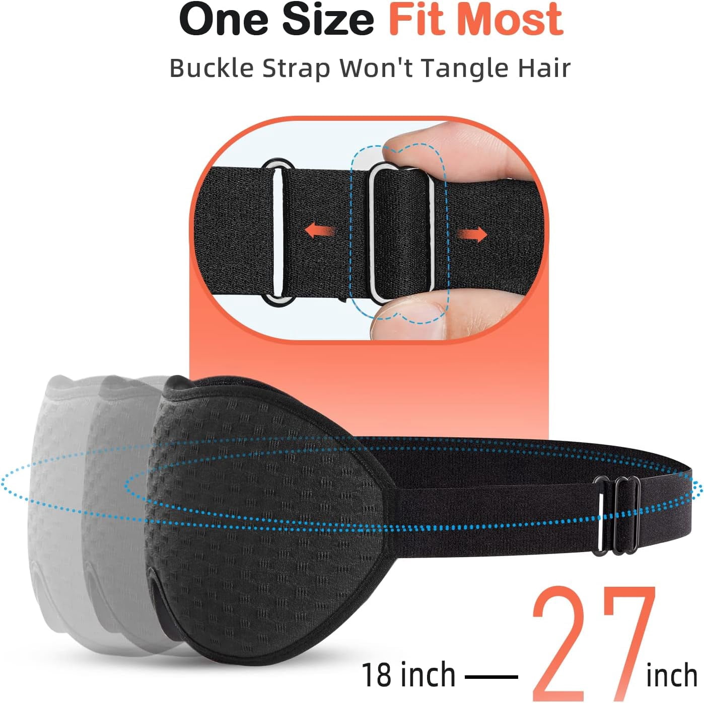 Hofi  Sleep masks for Side Sleeper, Eye Mask Sleeping