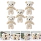 thumbnail image 2 of 5Pcs Mini Bear Stuffed Animal Toys Soft Bear Doll Wedding Present Box Stuffer Party Favors, 2 of 2