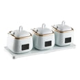 thumbnail image 1 of veasfak Household Seasoning Bottle Seasoning Box Set for Coffee Bar Restaurants s Light Green, 1 of 9