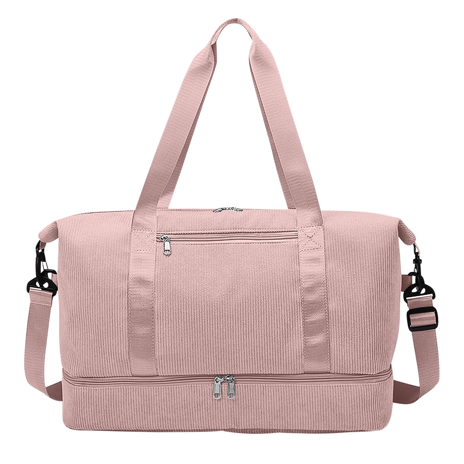 Gynky Travel Duffel Weekender Bags for Women Carry on Large Tote Sport Duffle Hospital Gym Bag for Labor and Delivery Overnight Luggage with Shoe Compartment Trolley Sleeve Wet Pocket