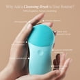 thumbnail image 3 of Project E Beauty CLEO+ Facial Cleansing Brush | Silicone Face Scrubber | Facial Brushes For Cleaning Exfoliating| Waterproof Face Massager Wash Brush, 3 of 10