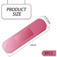 thumbnail image 5 of Triani 3Pcs Funny Car Band Aid Sticker for Car Damage Large Bandage Vinyl Decal Automotive Bumper Stickers Universal Fit for Car Truck SUV Boat(Pink), 5 of 7