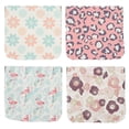 thumbnail image 2 of Cosmetic Bag For Girls 4 Pcs Mini PU Assorted Color Purse Accessories Storage Travel, 2 of 5
