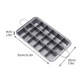 thumbnail image 3 of OAVQHLG3B Cake Pan, Non-Stick Cake Baking Pan With Dividers, Cake Cutter,Cake Tray,18 Pre-slice Cake Baking Tray, Muffin And Cupcake Pan For Oven Baking, 3 of 4