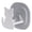 White, variant on USUERY No Punch Sponge Storage Rack Kitchen Wire Dishwashing Cloth Drain Rack Style Home Organization