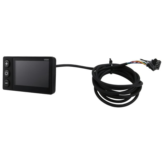V890 Electric Bicycle LCD Display Multifunctional Riding Color Screen Control Panel for 22.2mm Handlebar