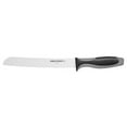 thumbnail image 2 of Dexter V-lo Stainless Steel Scalloped Bread Knife with Black Santoprene® Handle - 8"L Blade, 2 of 3