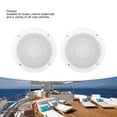 thumbnail image 3 of Marine Audio Speakers, Stable Performance Marine Ceiling Speakers 4 Inch  for ATV UTV Boat Yachts, 3 of 7