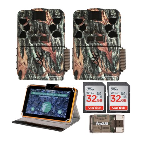 Browning Trail Cameras 24MP Recon Force Patriot Trail Camera (2-Pack) Bundle