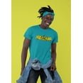 thumbnail image 2 of Hulk Hogan Hulkamania Retro Teal Blue T-shirt, 2 of 4