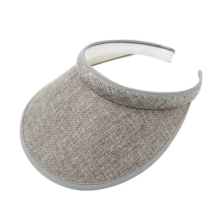 Sun Visor Hat for Women & Men - Wide Brim Clip On Beach Hat 