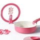 thumbnail image 4 of Juego de Cocina CAROTE 18 piezas Cerámica Antiadherente Rosa, 4 of 7