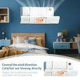 thumbnail image 4 of New Universal Wall-Mounted Air Conditioning Wind Deflector, 360° Adjustable Angle Wind-Proof Direct Blowing Baffle, Soft Wind Non-Weakening Efficient Cooling For Elderly Pregnant, 4 of 5
