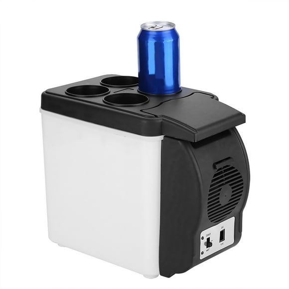 Refrigerador Portátil Para Coche, 12V, 6L, Mini Comida Funcional Múltiple