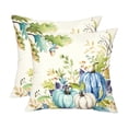 thumbnail image 3 of Autumn Decor Throw Pillow Covers, Rustic Fall Decor, Fall Couch Pillow Covers, Harvest Decor Thanksgiving Decorations, 18X18 Inch Linen Throw Pillow Covers 2 Pieces No Pillow, 3 of 7