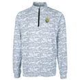 thumbnail image 2 of Men's Cutter & Buck Charcoal XULA Gold Big & Tall Traverse Camo Print Stretch Quarter-Zip Pullover Top, 2 of 3