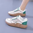 thumbnail image 1 of Calzado Deportivo Salvador Zapatilla informal Suela Gruesa Suela de Goma Impermeable Antideslizante Transpirable Verde 35, 1 of 10