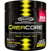 MuscleTech Concentrated Series CreaCore Double Strength Concentrated Creatine Orange Fusion Dietary Supplement Powder 9.31 ounces