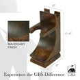 thumbnail image 3 of GBS Wood Brush and Razor Stand, 3 of 6