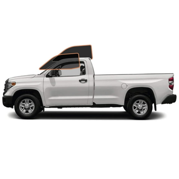 MotoShield Pro Premium Professional 2mil Precut Ceramic Window Tint Film for 2007-2021 Toyota Tundra Standard Cab — (Front Driver/Passenger 15%) + Lifetime Warranty
