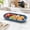 157#E, variant on Speckled Straw Rectangular Plastic Serving Platter,Heat Resistant Anti Slip Long Snack Fruit Dessert Tray,Reusable Angled Edge Food Plate for Home Kitchen Party Daily