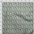 thumbnail image 4 of oneOone Tissu Viscose Georgette Triangle Géométrique Décor Tissu Imprimé BTY 42 Pouces de Large, 4 of 5