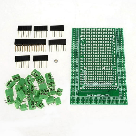 MEGA-2560 R31 Prototype Screw Terminal Block Shield Board Kit for Arduino