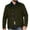 Army Green, variant on Maoxin Mens Jacket Men's Fashion Casual Trend Solid Color Long-sleeved Hoodless Casual Coat/jacket Navy S
