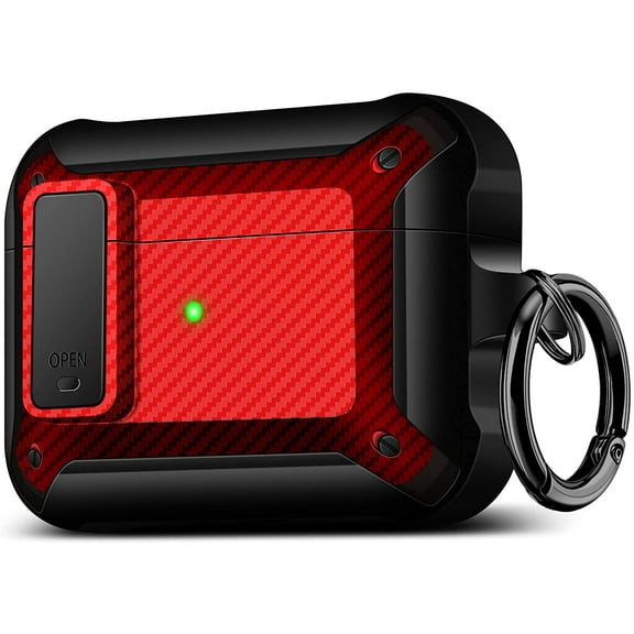 Airpods 1/2 Case Cover for AirPod 1/2,Military Armor Series Full-Body Air Pod 1/2 Case,Secure Lock Protective Case for AirPods,Wireless AirPod 1/2 Cases for Men Women