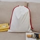 thumbnail image 3 of RubySub-bolsa de regalo personalizada de terciopelo cristalino con cordón de saco de Papá Noel en blanco con sublimación al por mayor, 3 of 3