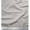 thumbnail image 1 of Soimoi Satin Silk Fabric Bar Graph Shirting Printed Craft Fabric by The Yard 42 Inch Wide, 1 of 1
