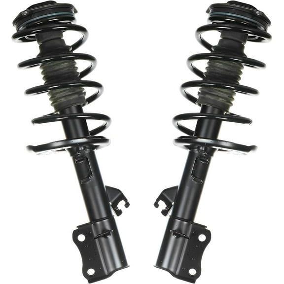Detroit Axle - Front Struts for 2014-2019 Nissan Sentra Complete 2 Struts w/Coil Spring 2015 2016 2017 2018 Replacement Ready Struts Assembly
