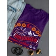thumbnail image 3 of Halloween One Good Scare T-Shirt Women -Image by Shutterstock, Female Small, 3 of 4