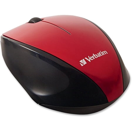 Verbatim Wireless Notebook Multi-Trac Blue LED Mouse - Red - Blue Optical - Wireless - Radio Frequency - Red - USB 2.0 - Scroll Wheel - 2 Button(s) | Bundle of 2 Each price history on PriceWatchPro