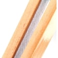 thumbnail image 4 of Paquete de 12 perchas de madera para pantalones, perchas para faldas, percheros para pantalones, soportes para pantalones, ganchos cromados antideslizantes, rotación de 360 grados, 30 cm Vhermosa LKX-1531, 4 of 4