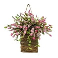 thumbnail image 4 of Hi,Fancy Basket Wreath Easter Artificial Flowers for Home Indoor Outdoor Window, 4 of 9